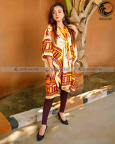 Choaclato lawn Maxi Kaftan vol-2