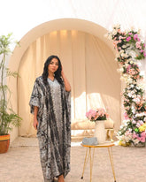 double shaded long kaftan