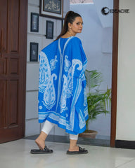 Blue Candy lawn kaftan vol-2