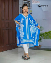 Blue Candy lawn kaftan vol-2