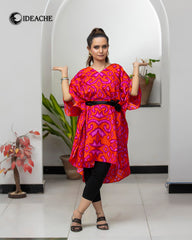 watermelon lawn Short Belt kaftan