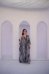 Black/White with hand Tie Dye Vol-1