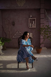 Sea green/white with hand Tie Dye Vol-2