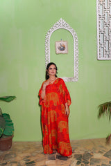 Elephant C - Linen kaftan
