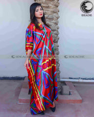 silk caftan