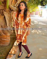 Choaclato lawn Maxi Kaftan vol-2