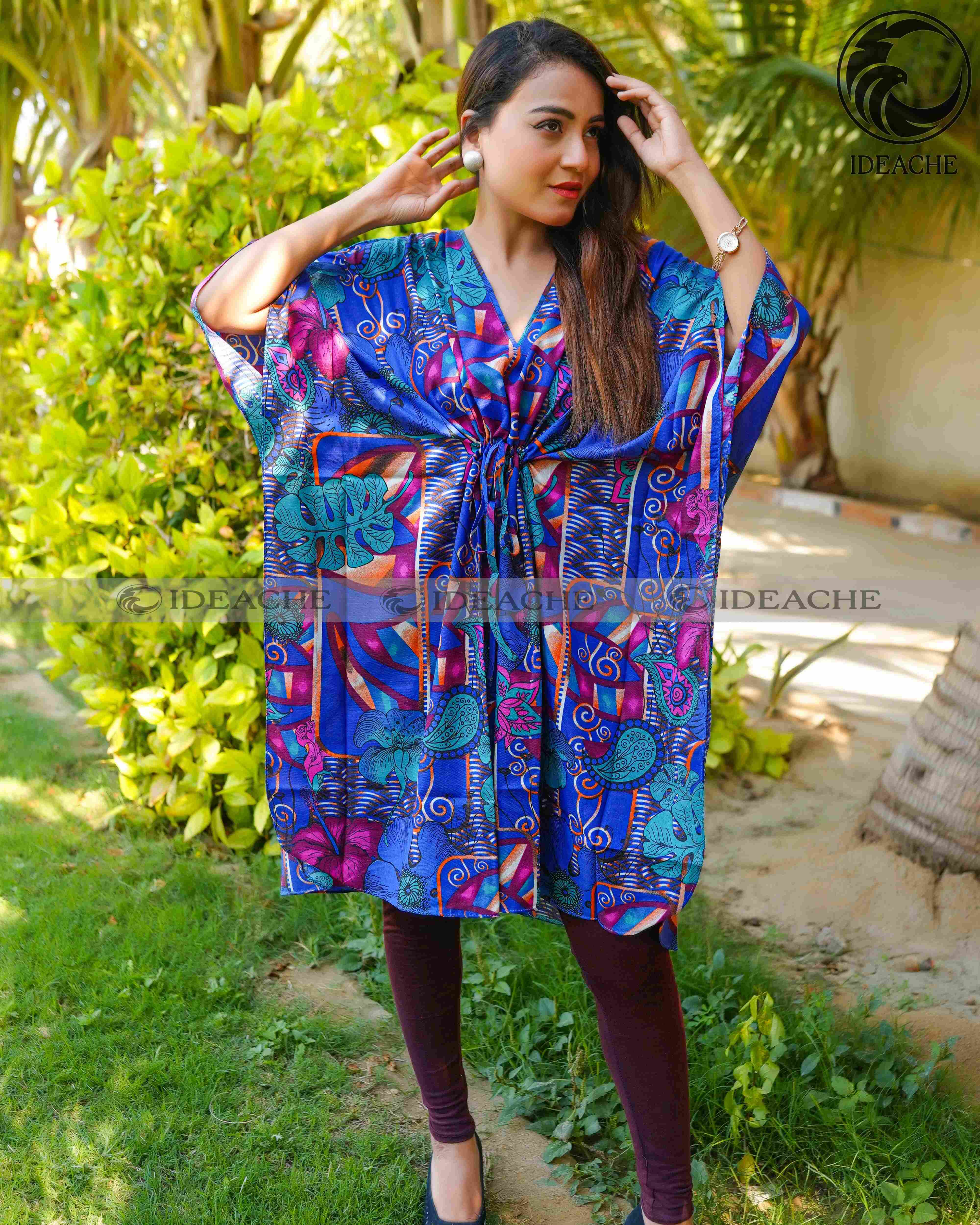 Jaymie lawn Maxi Kaftan