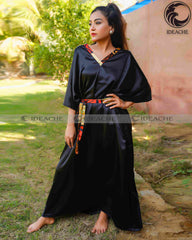 Black Beauty Belt Kaftan
