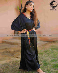 Black Beauty Belt Kaftan