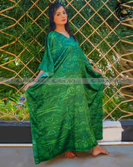 Green Chili Belt Kaftan