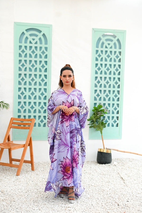 senorita Long Kaftan - C Lawn
