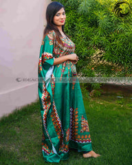 Goddies Green Long Kaftan