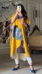 Baby Doll Kaftan C-Lawn