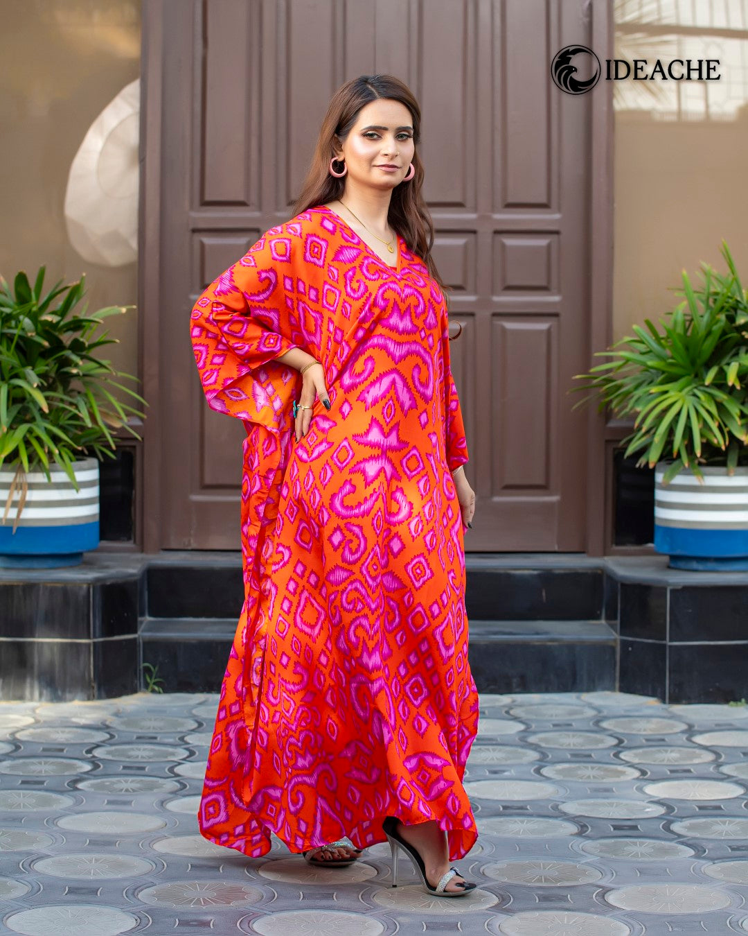 watermelon lawn kaftan vol - 2