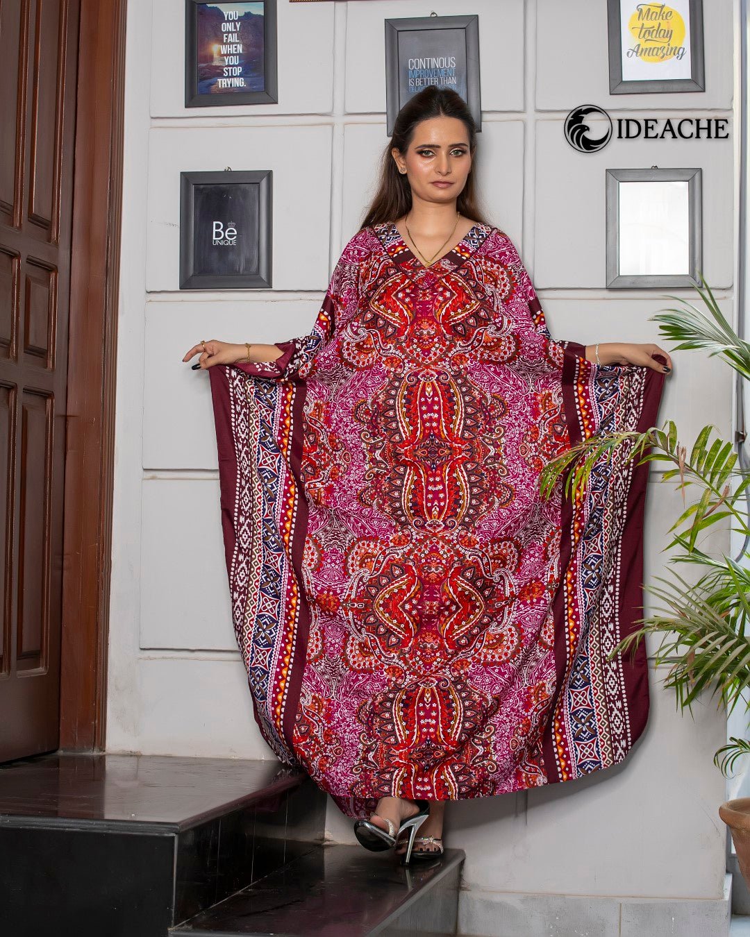 Ajrak lawn kaftan vol-2