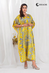 Imani Long Kaftan vol - 5Yellow