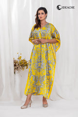 Imani Long Kaftan vol - 5Yellow