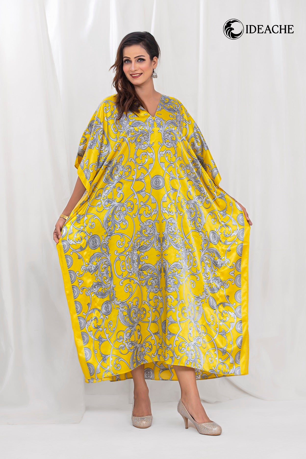 Imani Long Kaftan vol - 5Yellow