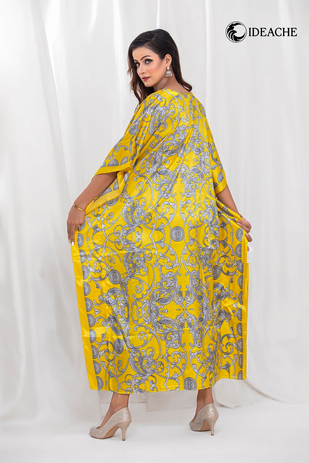 Imani Long Kaftan vol - 5Yellow