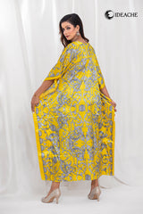 Imani Long Kaftan vol - 5Yellow