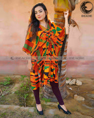 Papaya lawn Maxi Kaftan vol-3