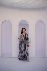 Black/White with hand Tie Dye Vol-1