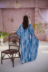 Sea green/white with hand Tie Dye  Vol-2