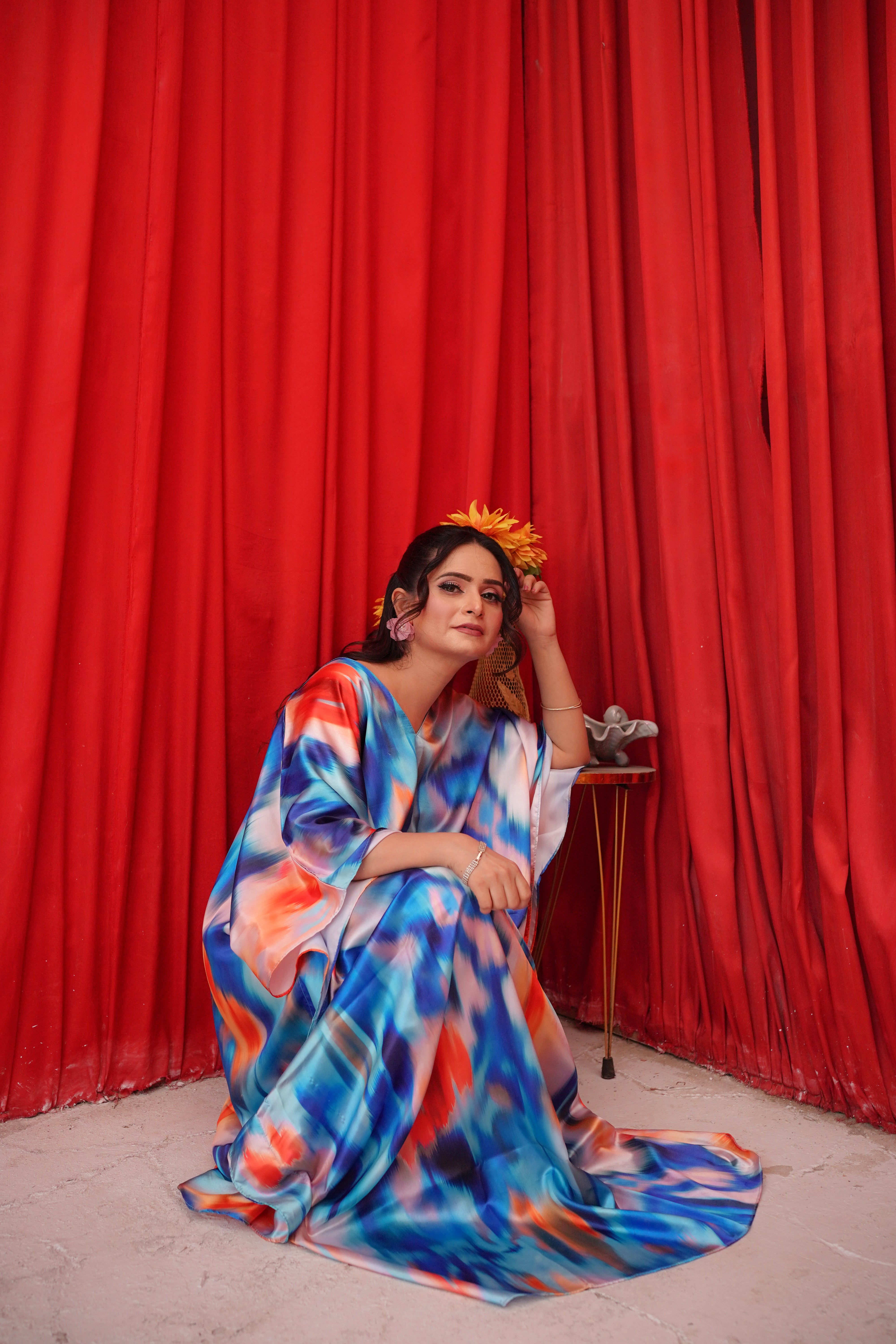 Love Rayon multi kaftan